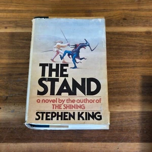 The stand hardcover first book club edition with original DJ - Picture 1 of 10