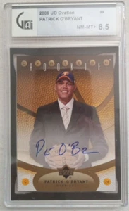 Patrick O'Bryant, 2006-07 Upper Deck Ovation Gold Basketball Card #99 Auto 36/99 - Picture 1 of 6