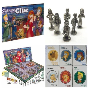Scooby Doo Clue REPLACEMENT PARTS & PIECES Board Game Parker Brothers 1999 - Picture 1 of 37