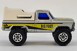 Matchbox Lesney Toy Car - Silver Big Foot Mini Pickup 1981 Ford Made in England - Picture 1 of 11