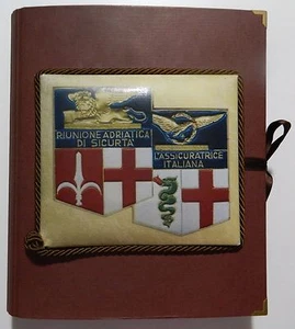 SCATOLA PUBBLICITARIA IN CARTONE _ RAS _ ASSICURATRICE ITALIANA _ Gianduiotti - Bild 1 von 6