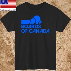 Boards of Canada Group Band Logo Black tshirt size XL - Picture 1 of 2
