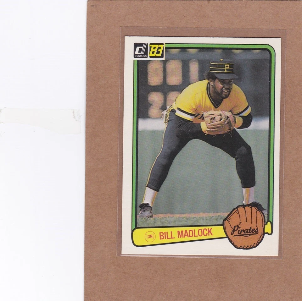 1983 DONRUSS BASEBALL BILL MADLOCK #311 PIRATES NM/NMMT *E2313 - Image 1 of 1