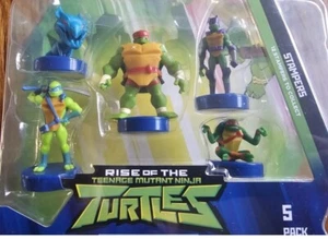 Rise Of The Teenage Mutant Ninja Turtles - 5 Pack Stampers 12 To Collect Figures - Picture 1 of 3