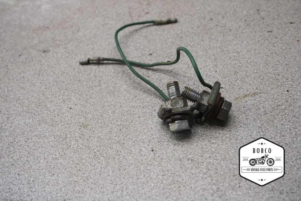 1973 Honda CB125S MONTAGEM DE FAROL TERRENO B4-9208.MG - Imagem 1 de 4