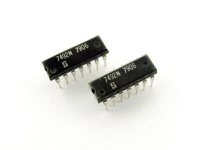 7492N [2pcs] Divide-by-Twelve Counter; Signetics; DIP-14 (SN7492 IC) - Image 1 of 2