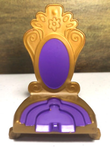 Peppa Pig Princess Castle Deluxe Purple Gold Throne Chair Replacement Part Only