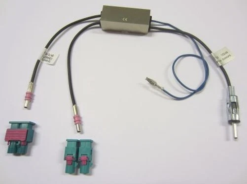 Adaptateur Antenne din VW Golf 5 6 V VI Rcd 210 310 510 MFD2 Audi A4 A3 Du 2005 - Photo 1/1