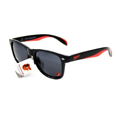 BALTIMORE ORIOLES SUNGLASSES RETRO POLARIZED FOR UNISEX AND W/FREE POUCH/BAG NEW Cover