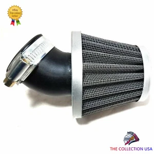 35MM ESTILO K&N 30 GRADOS FILTRO DE AIRE CURVA CODO 50CC-110CC ATV GO KART BICICLETA DE TIERRA - Imagen 1 de 3