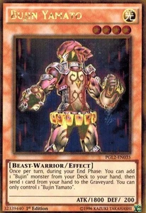 Bujin Yamato PGL2-EN035 Gold Rare X 1 Mint YUGIOH - Picture 1 of 1