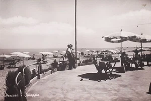 Cartolina - Pescara - Spiaggia - 1951 - Picture 1 of 2