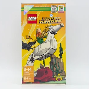 SDCC 2018 ESCLUSIVO DC SUPER HEROES 75996 AQUAMAN & STORM 502/1500 SIGILLATO COME NUOVO - Foto 1 di 8