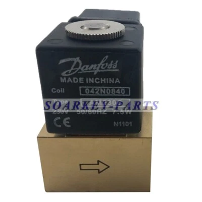 New Danfoss Solenoid Valve 042N0840 AM230C 7.5W EV210A/310A 230V G3/8