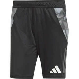 Adidas Shorts 3S Streifen Schwarz Taschen mit Reisverschluss competition tiro 24 - Bild 1 von 3