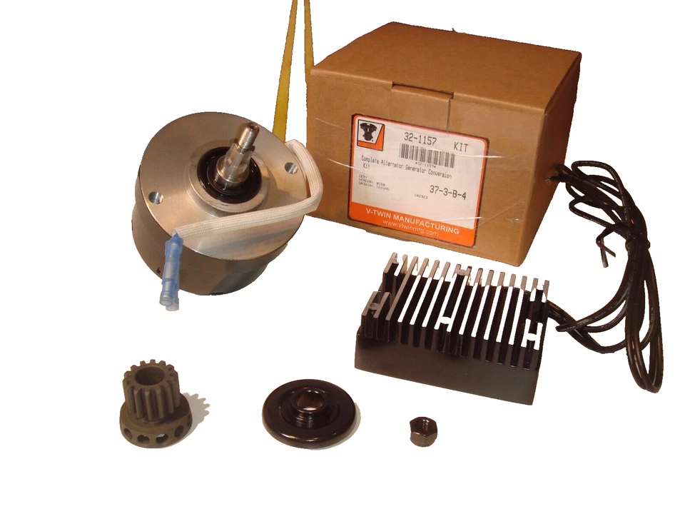 Harley Alternator Generator Conversion Kit G U W  Regulator V-Twin 32-1157  X6 - Image 1 of 4