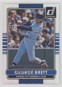 2015 Panini Donruss Stat Line Season /390 George Brett #189 HOF