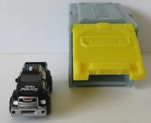 Vintage Mini Tonka Police truck (black) with original container - Picture 1 of 11