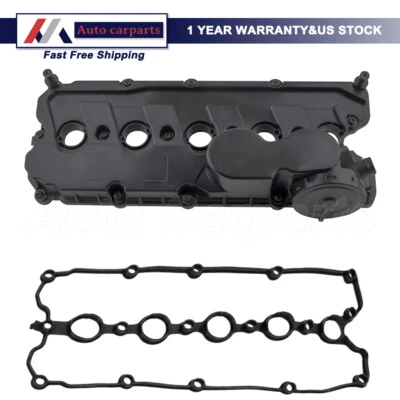 Valve Cover w/Gasket & Bolts For Volkswagen Jetta Beetle Golf Rabbit Passat 2.5L - Image 1 of 4