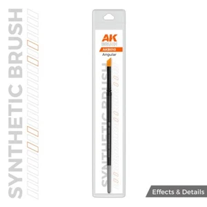 AK Interactive Synthetic Brush - Angular New - Picture 1 of 3