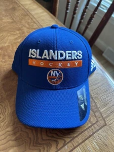 Adidas NHL New York Islanders Calce Elástico Bordado Gorra Sombrero L/XL - NUEVO - Imagen 1 de 6
