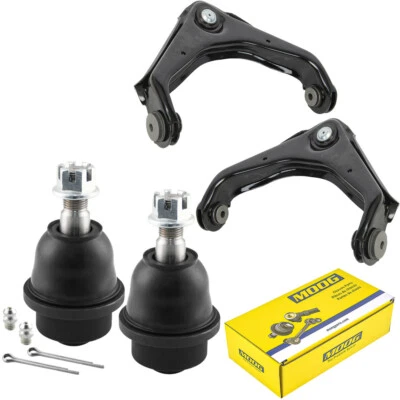 MOOG Front Upper Control Arms Ball Joints Kit for Chevy Silverado Sierra 1500 HD - Image 1 of 4