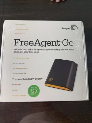 Seagate FreeAgent Go 120 GB USB External Hard Drive ST901203FGA1E1-RK - Image 1 of 4