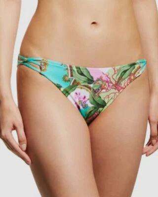 $119 Lise Charmel Mujer Verde Esplendor Tirantes Bikini Parte Inferior Traje de Baño Talla XXS Foto 1 de 3
