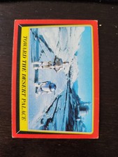 Toward the Desert Palace 1983 Topps Star Wars Return of the Jedi #11  R2d2 C3p0