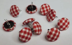 Brads de tela decorativa, alfileres divididos, sujetadores de papel - Imagen 1 de 12