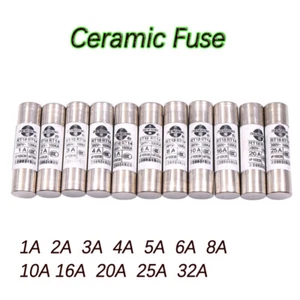 1A-32A Ceramic Fuse Domestic Electric Fuses Plug Household Mains Plug Household - Picture 1 of 7