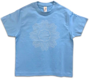 FLOWER MANDALA I Kids Boys T-Shirt Yantra Hinduism Buddhism Hindu Shiva Buddha - Picture 1 of 1