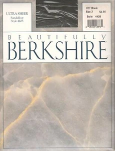 Pantimedias Berkshire 4408 bellamente ultra transparentes para mujer 3 pies de arena negros - Imagen 1 de 2