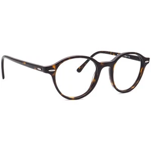 Ray-Ban Eyeglasses RB 7118 2012 Polished Dark Tortoise Round Frame 48[]19 145 - Imagen 1 de 6
