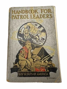BSA Handbuch für Patrouillenführer Taschenbuch 10. Auflage Feb 1941 Silber BS-932 - Bild 1 von 8