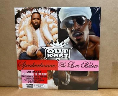 OutKast - Speakerboxxx / The Love Below Black Vinyl Record 4LP Set 2003 Explicit - Image 1 of 4