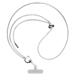 Pasek na telefon Charm - w kształcie serca crossbody łańcuszek do telefonu komórkowego - Zdjęcie 1 z 3