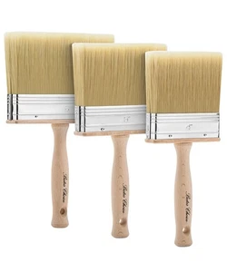 Bates- Deck Stain Brush Set, 4”, 5” and 6”, Stain Brushes for - Picture 1 of 9