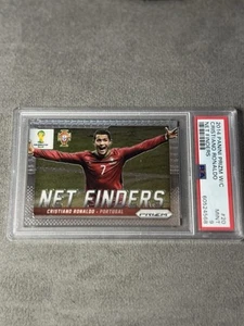 Cristiano Ronaldo Panini PRIZM World Cup PSA 9 Real Madrid Portugal - Picture 1 of 4