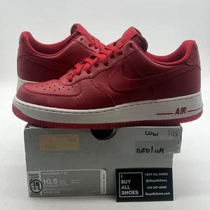 Size 10.5 - Nike Air Force 1 '07 Varsity Red (315122-606) - Picture 1 of 9