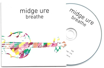 Midge Ure - Breathe - Scarce 2017 UK 2 track promo CD - Image 1 of 2