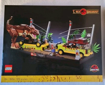 LEGO Jurassic Park T. Rex Breakout LEGO 76956 New Sealed  - Image 1 of 4