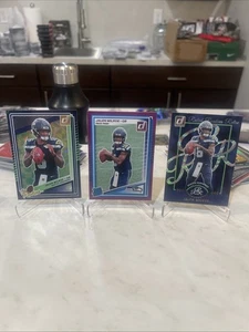 Jalen Milroe 2025 Donruss Rated Rookie Foil, Retro And Purple Press Proof Lot! - Picture 1 of 4