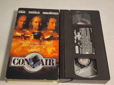 Con Air VHS 1995 John Malkovich Nicolas Cage - Image 1 of 3