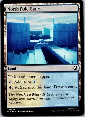 North Pole Gates Foil Avatar: The Last Airbender 274 NM - Image 1 of 2