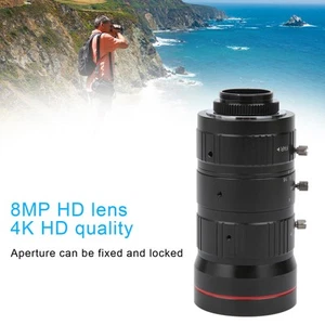 4K 8Mp Hd Obiektyw przemysłowy C Mount 10 - 40Mm Zoom ręczny Automatyczny - Zdjęcie 1 z 16