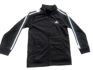 Boy’s Girl’s Adidas Long Sleeve Track Jacket Size 7 - Picture 1 of 3