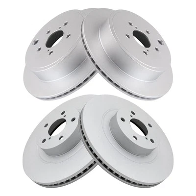 For Scion FR-S 2013-2016 TRQ BRA10627 Front & Rear Disc Brake Rotors Foto 1 de 4