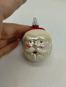 Adorno de Navidad de vidrio Slovokia Santa 2,5 pulgadas - Imagen 1 de 11