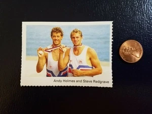 Andy Holmes Steve Redgrave British Rowers 1992 UK Shell Olympics Great Insert - Picture 1 of 1